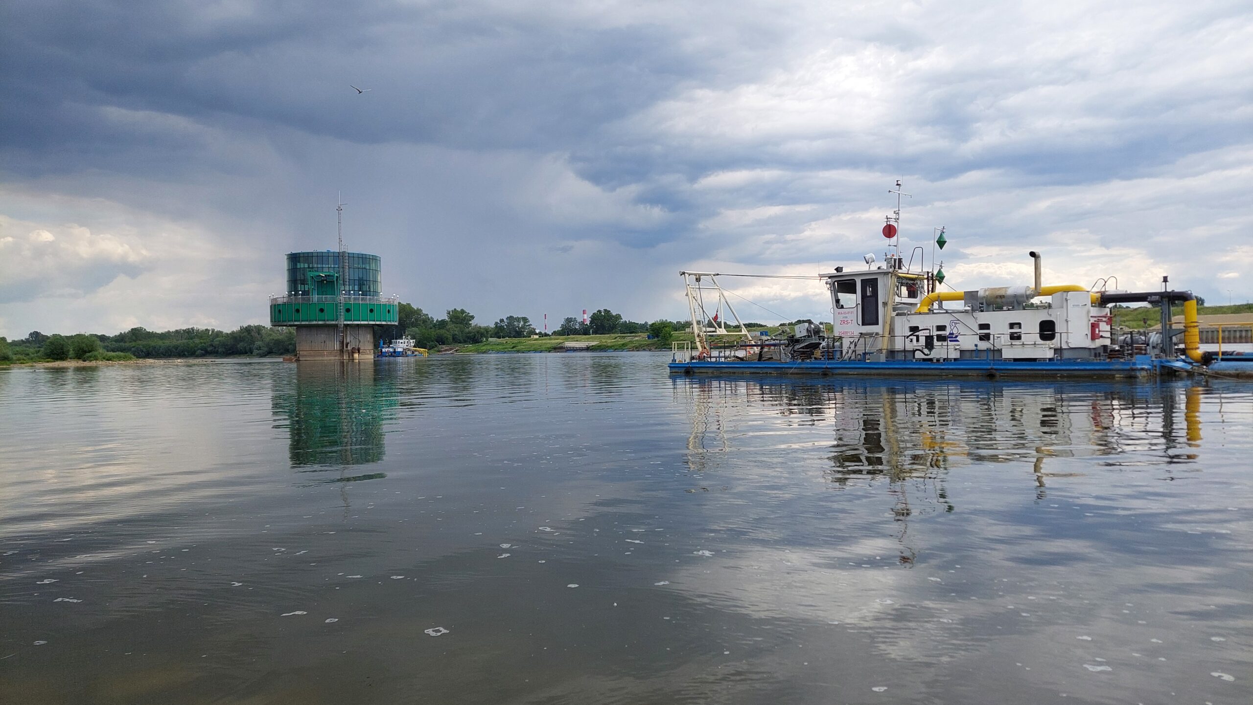 Ostroga, pomost pod Łazienkowskim i Gruba Kaśka – weekend z hydrofonami nad prawym brzegiem Wisły